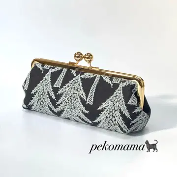 가마구치 펜 케이스*핸드메이드*미나 페르호넨*landtheater