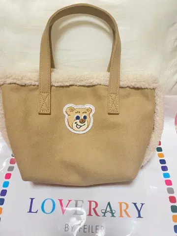 러브리 바이 페이러 올드 테디 와펜 보아 토트백