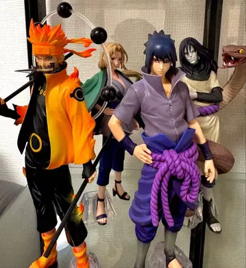 나루토 제일복권 나루토 사스케 츠나데 오로치마루 세트 (상자 없음)