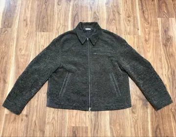 ZARA 텍스처드 자카드 자켓 직조 무늬 카본 그레이