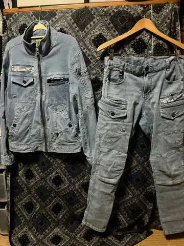 아이즈프론티어 5720,5722 블루 상하의 세트