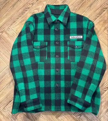 SC subculture 서브컬처 버팔로 체크 자켓 03