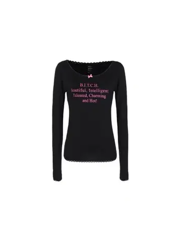 Badblood 로고 긴팔 상의