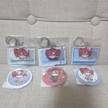 DMM 스크래치 카사네테토 D상 아크릴 키링 E상 캔뱃지