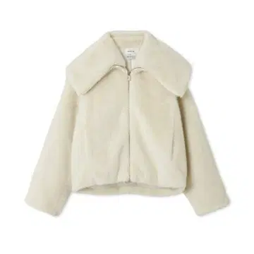 FRAY I.D ECOPEL 빅 칼라 숏 자켓