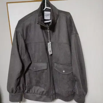 LEPSIM 페이크 스웨이드 블루종