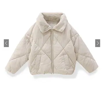 GRL 2Way 퍼 컬러 퀼팅 다운 자켓 [ fo1592 ]