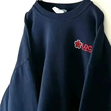 저지 LOCAL 오클라호마 자수 맨투맨 XL 네이비 구제 의류