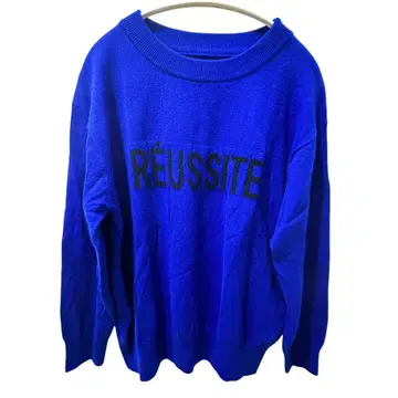 Spick&Span 블루 로고 니트