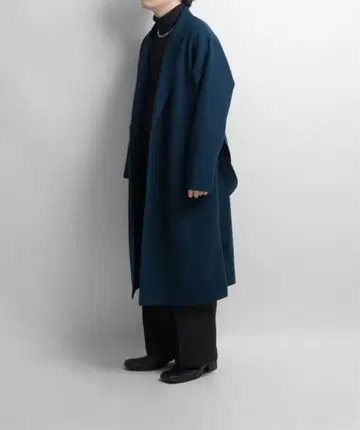 [ Confirm ] 오버 사이즈 멜톤 체스터 코트