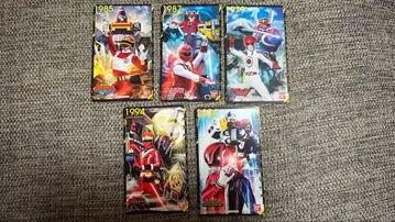 슈퍼전대 히어로 50주년 기념 5장 세트