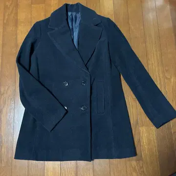 COMME CA ISM 네이비 더블 브레스트 M