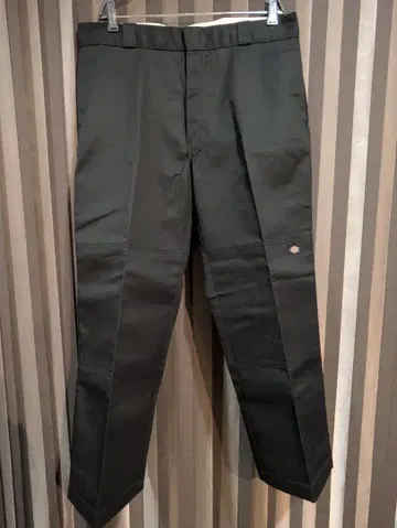 Dickies 디키즈 더블니 워크 팬츠 블랙 사이즈 38