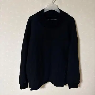 my beautiful landret 블랙 니트 스웨터