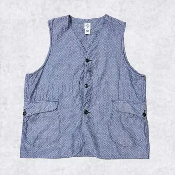 POST OVERALLS 포스트 오버올즈 베스트 샴브레이 도트