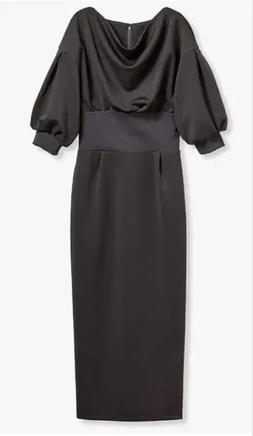 CELFORD 드레이프 컷 타이트 원피스