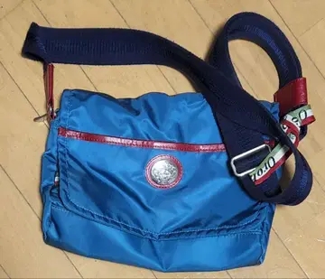 오로비안코 나일론 숄더백 파랑