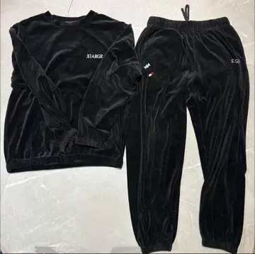 X-LARGE 벨로아 셋업