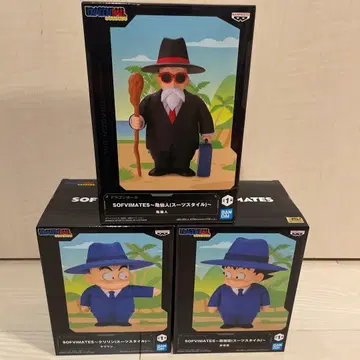 가격 인하 드래곤볼 SOFVIMATES 크리링 손오공 거북선인 3체 세트