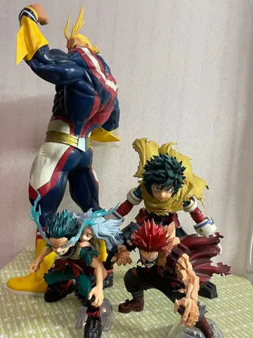 히로아카 1번 복권 피규어 4체 세트