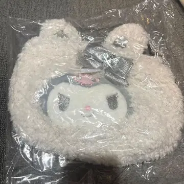 미사용 새상품 산리오 포근포근 스노우래빗 2WAY 복조리 숄더 쿠로미