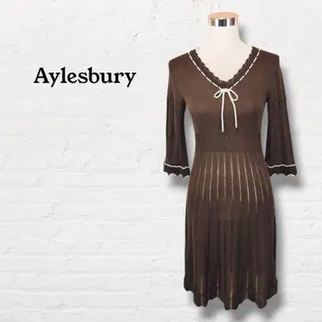 앨리스버리 니트 원피스 [ M ] 브라운 일본제