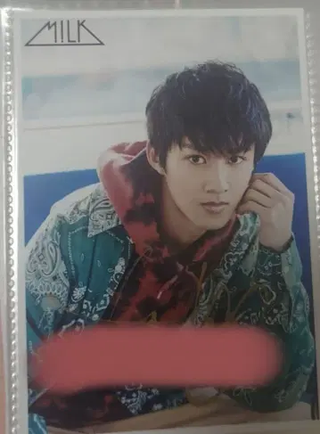 M!LK 소노 슌타 친필 사인 브로마이드