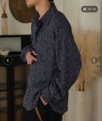 epnok 트위드 네프 루즈 셔츠