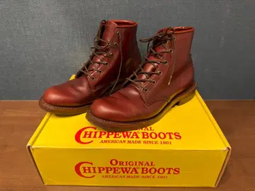치페와 CHIPPEWA 워크 부츠 97061 코도반 오일드 가죽