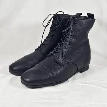 EN 키다리 아저씨 레이스업 방수 사이드 지퍼 블랙 24.5cm