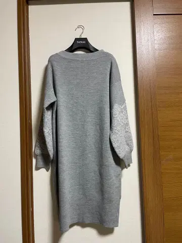 나노 유니버스 브로더리앤코 니트 원피스 그레이 새상품급