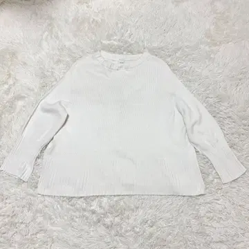 스픽앤스팬 근년 벌키얀 롱 리브 풀오버 크루넥