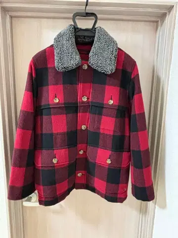 에디바우어 버팔로 체크 자켓