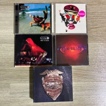 The Prodigy CD 5장 세트