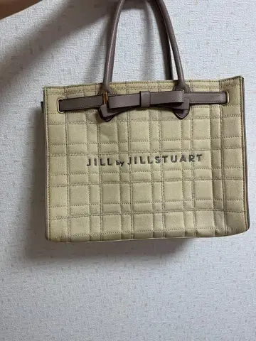 JILL by JILL STUART 퀼팅 토트백