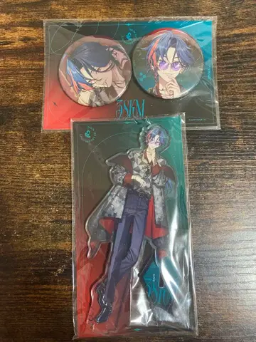 니지산지 카이세이 1st Anniversary 아크릴 스탠드 캔뱃지