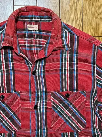 SUGAR CANE 플란넬 셔츠 M 슈가케인