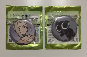 라오로전기 2 캔뱃지 사슴 야노 루이에 샤오헤이