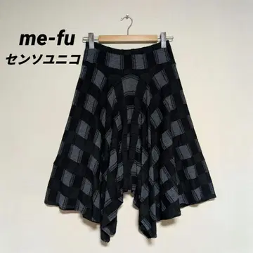 센소유니코/아라카제 me-fu 체크 변형 스커트