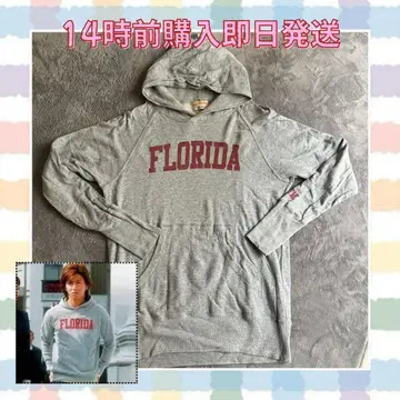 [ L 사이즈 ] TMT 플로리다 후드티 맨투맨 그레이
