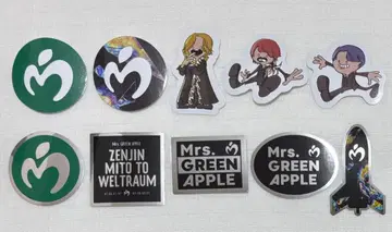 미세스 그린애플 젠진미도와 벨트라움 굿즈 플렉 스티커