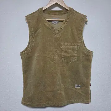 코듀로이 베스트 V넥 베스트