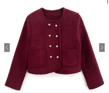 그레일 더블 버튼 노카라 자켓[at2395]