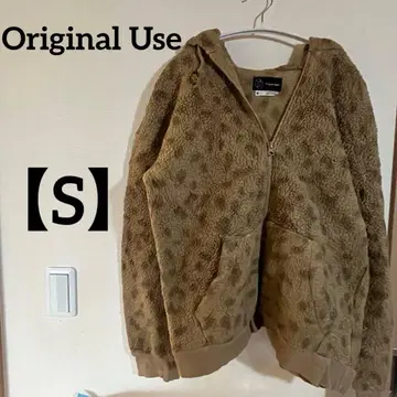 Original Use [ S ] 플리스 자켓 베이지 빅 루즈