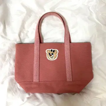 페이러 올드 테디 와펜 토트백 핑크 스몰