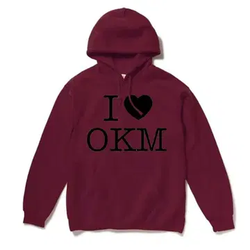I LOVE OKM hoodie I need okm 후드티