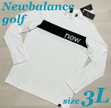 뉴발란스 골프 긴팔 남성용 모크넥 셔츠