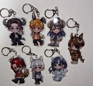 니트부 DMM 스크래치 아크릴 키링 묶음 판매