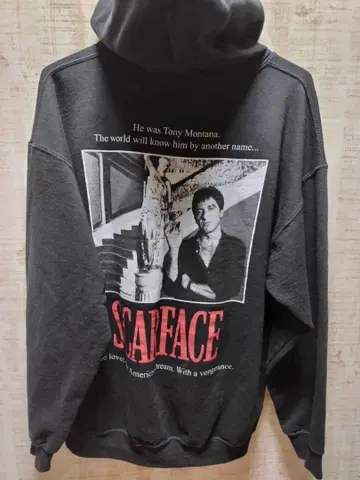 Scarface 스카페이스 무비 후드티 알 파치노 L 상당