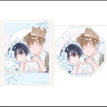 퇴근 후, 우사카 씨를 벗기면 아크릴 코스터